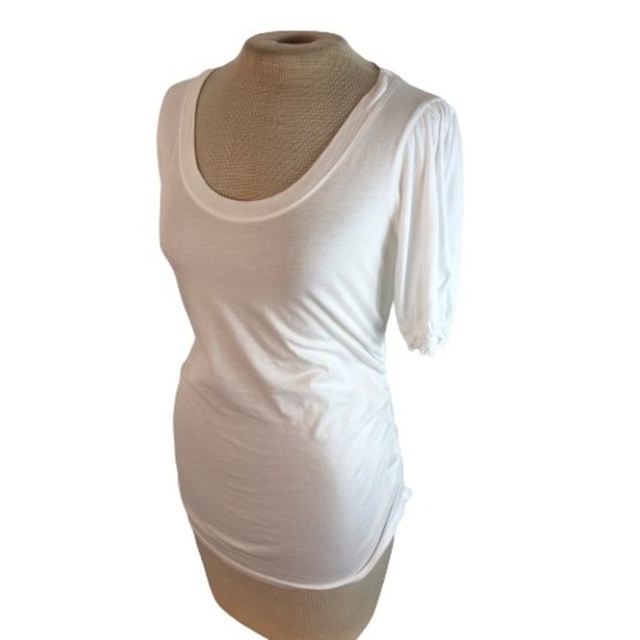 Velvet by Graham & Spencer Tops - Velvet by Graham & Spencer Ruched Knit Top T Shirt